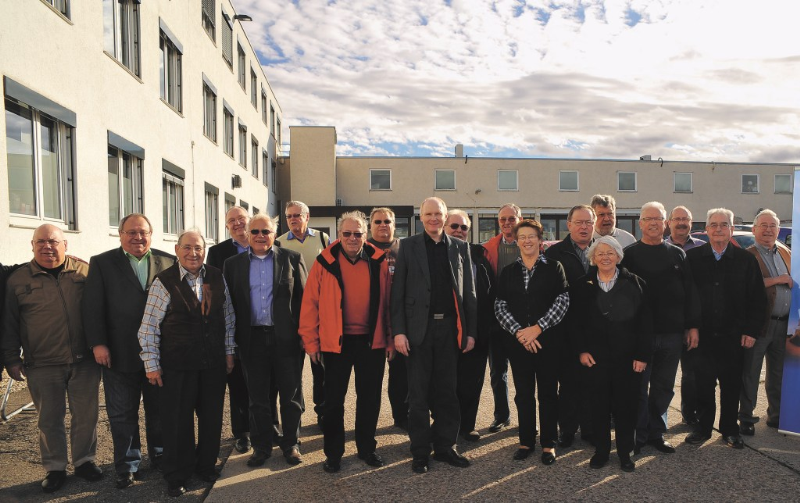 Gruppenfoto bei der Mitgliederversammlung des LVBW im November 2010
